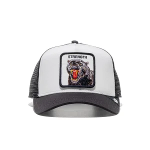 Goorin Bros Strenght Panther Trucker Dust White/Void Black