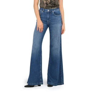 Only California MW Wide Flare Dnm Dark Medium Blue