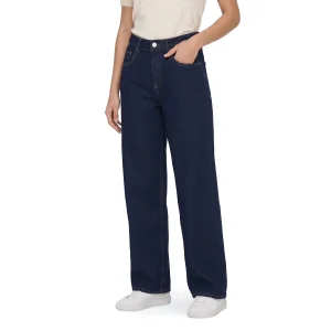 Only Taylor HW Rinse Barrel Dnm Dark Blue Denim