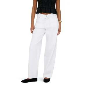 Only Gianna MW Straight DOT211 White Denim