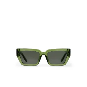 Chpo Bastian Sunglasses Forest Green/Green