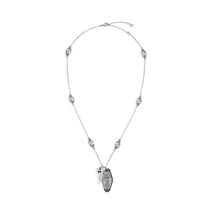 TwoJeys Motel Necklace Silver