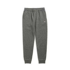 Champion Slim Fit C Logo Joggers Light Grey