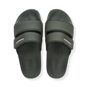 Havaianas Slide Strap Olive Green