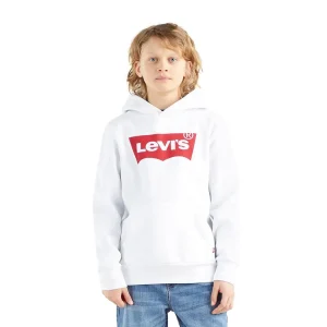 Levis Batwing Screenprint Hoodie White