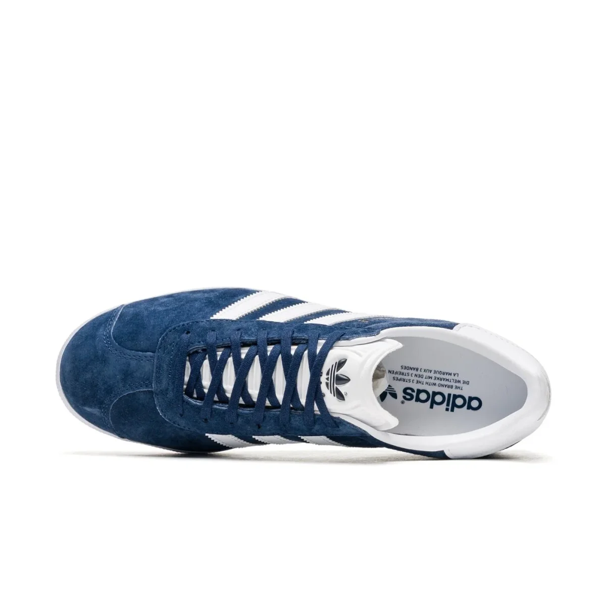 Adidas Gazelle Collegiate Navy/Footwear White/Gold Metallic - Image 6