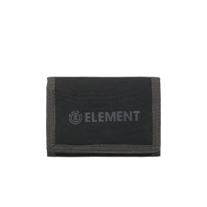 Element Brand Trifold Wallet Flint Black