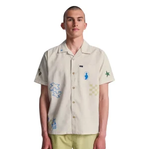 RVCA Antonia Figueiredo Elements SS Shirt Moonbeam