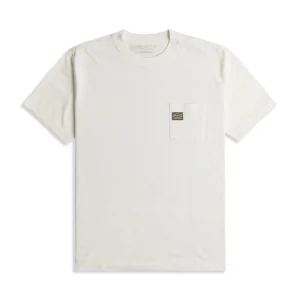 RVCA Americana Pocket T-Shirt Antique White