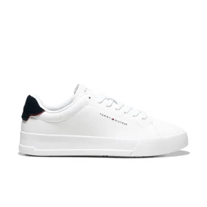 Tommy Hilfiger Court Leather Detail Essential White/Sky