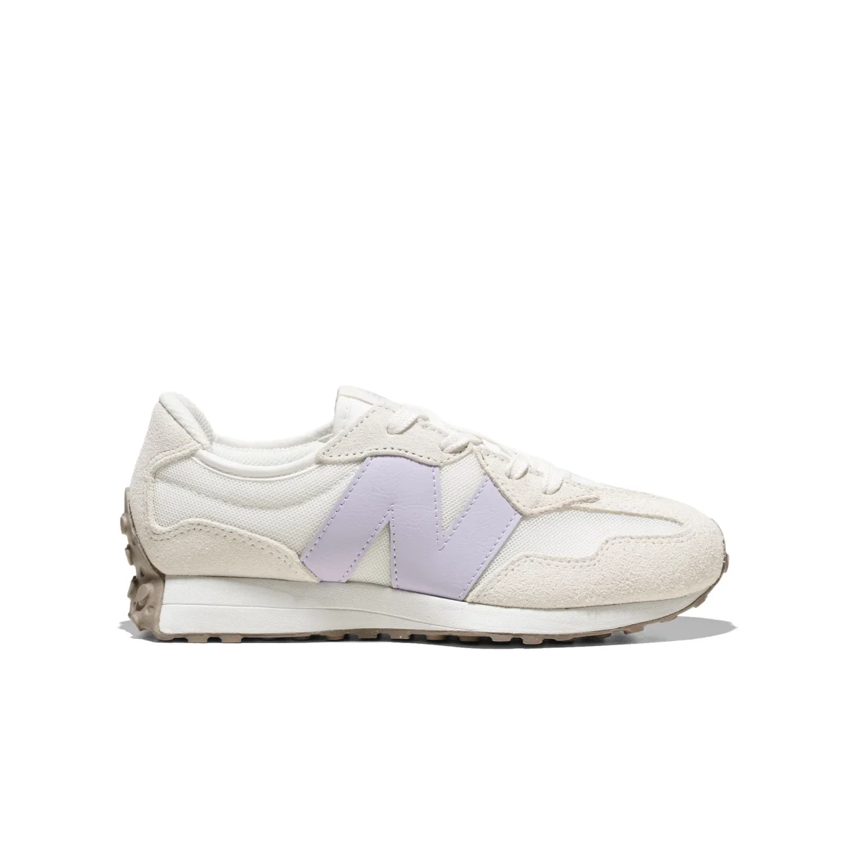 New Balance 327 Sea Salt/Bright Lavender - Image 2