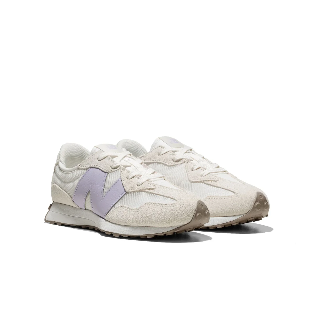 New Balance 327 Sea Salt/Bright Lavender - Image 3