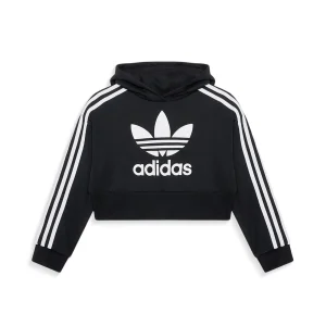 Adidas Originals Cropped Hoodie Black/White