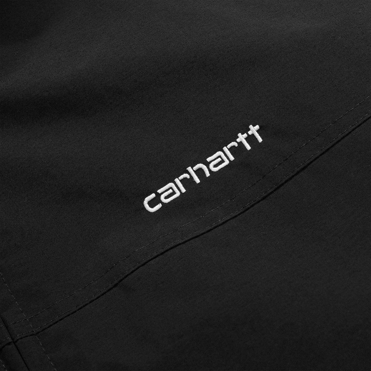 Carhartt Hooded Sail Jacket Black/White - Image 3