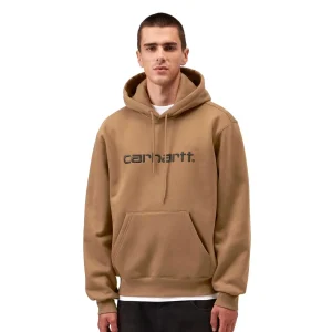 Carhartt WIP Hooded Carhartt Sweat WIP Hamilton Brown/Black