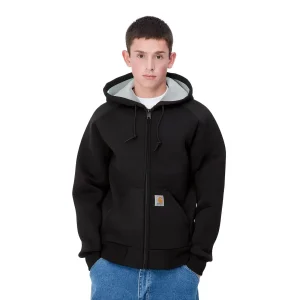 Carhartt WIP Car-Lux Hooded Jacket Black/Grey