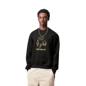 Carhartt WIP Masterpiece Sweat Black/Fandoghi