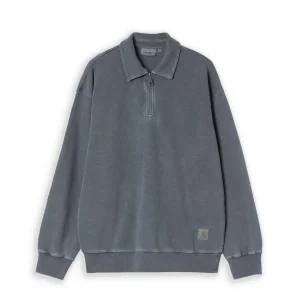 Carhartt WIP Harper Polo Carbon garment dyed