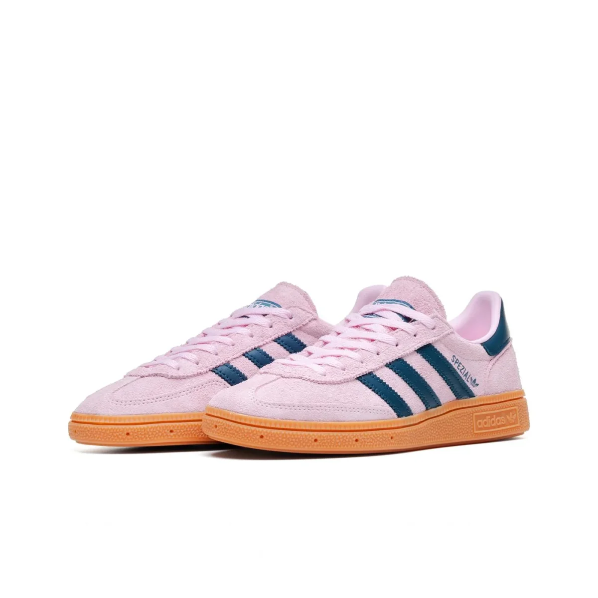 Adidas Originals Handball Spezial W Clear Pink/Arctic Night - Image 4