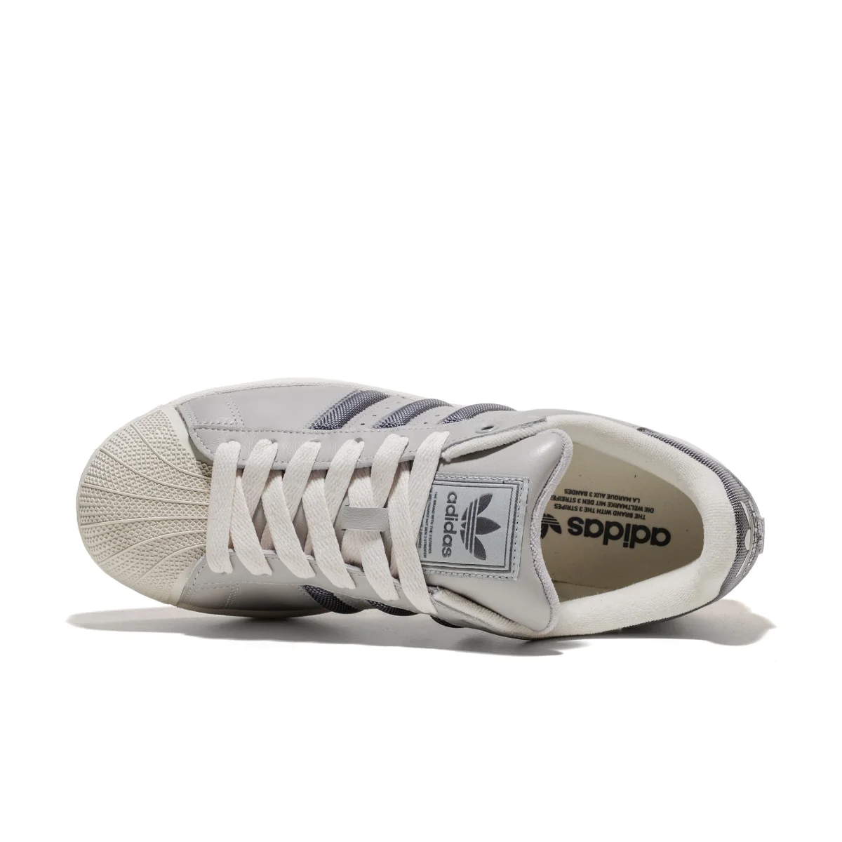 Adidas Originals Superstar II Grey Two/Grey Four/Off White - Image 6