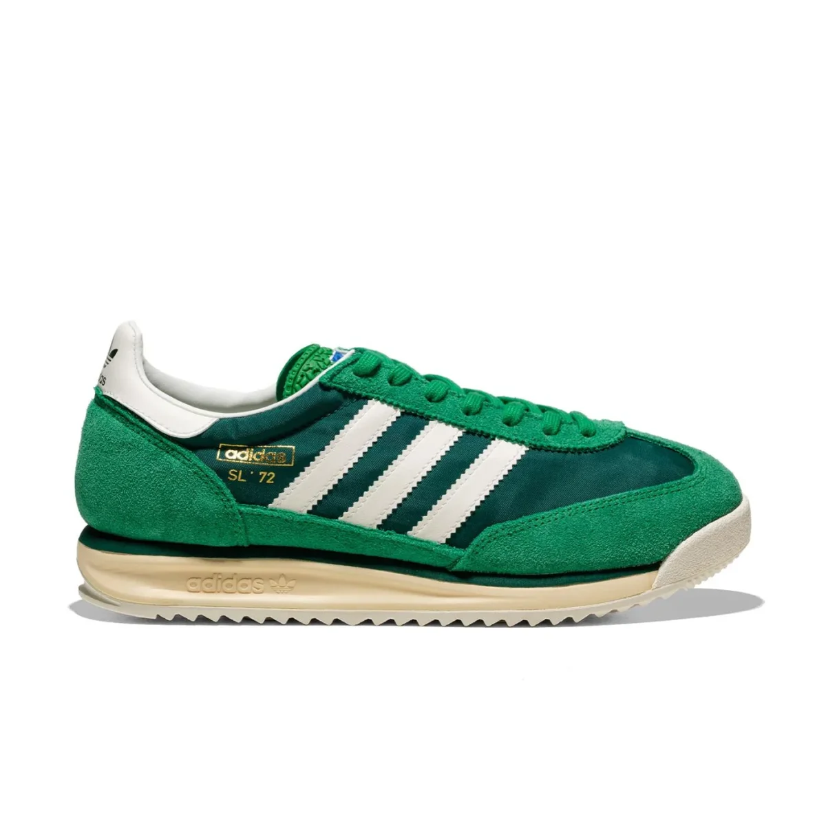 Adidas Originals SL 72 RS Green/Core White/Collegiate Green - Image 2