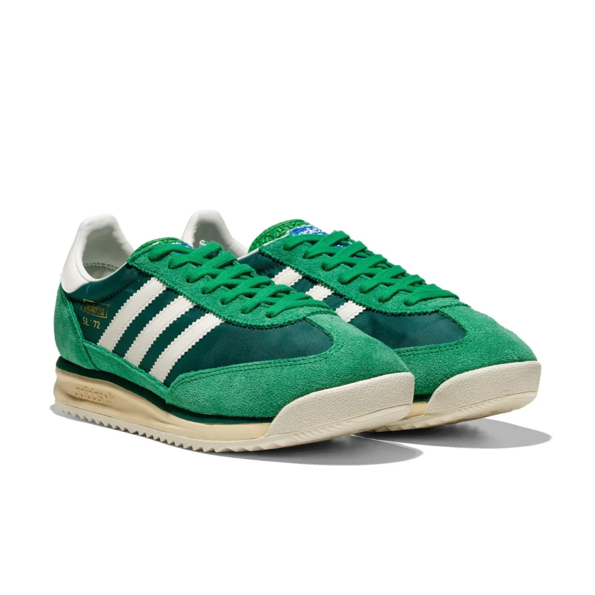 Adidas Originals SL 72 RS Green/Core White/Collegiate Green - Image 3