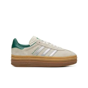 Adidas Originals Gazelle Bold Off White/Silver Metallic