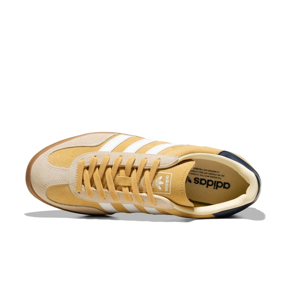 Adidas Originals Gazelle Indoor Oat/Ftwr White/Shadow Navy - Image 6