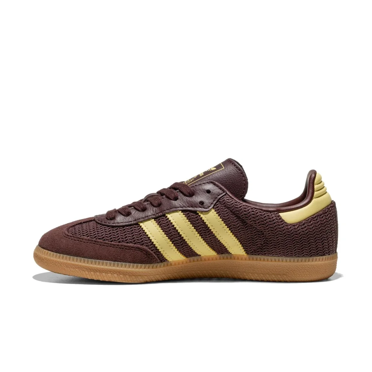 Adidas Originals Samba OG W Shadow Brown/Powder Yellow/Gum - Image 4