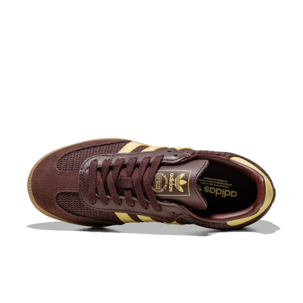 Adidas Originals Samba OG W Shadow Brown/Powder Yellow/Gum - Image 6