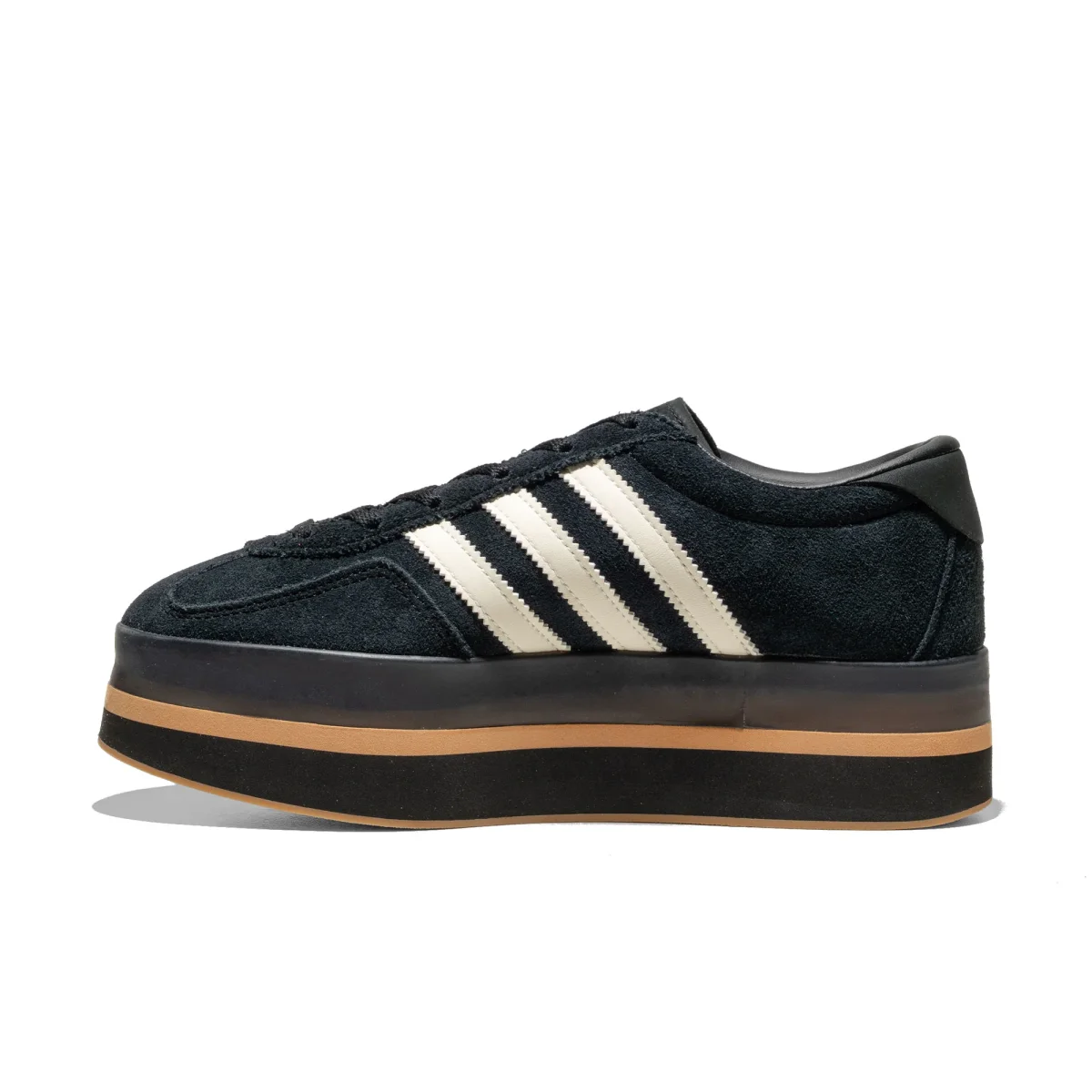 Adidas Originals Gazelle Stack W Core Black/Cream White/Gum - Image 4