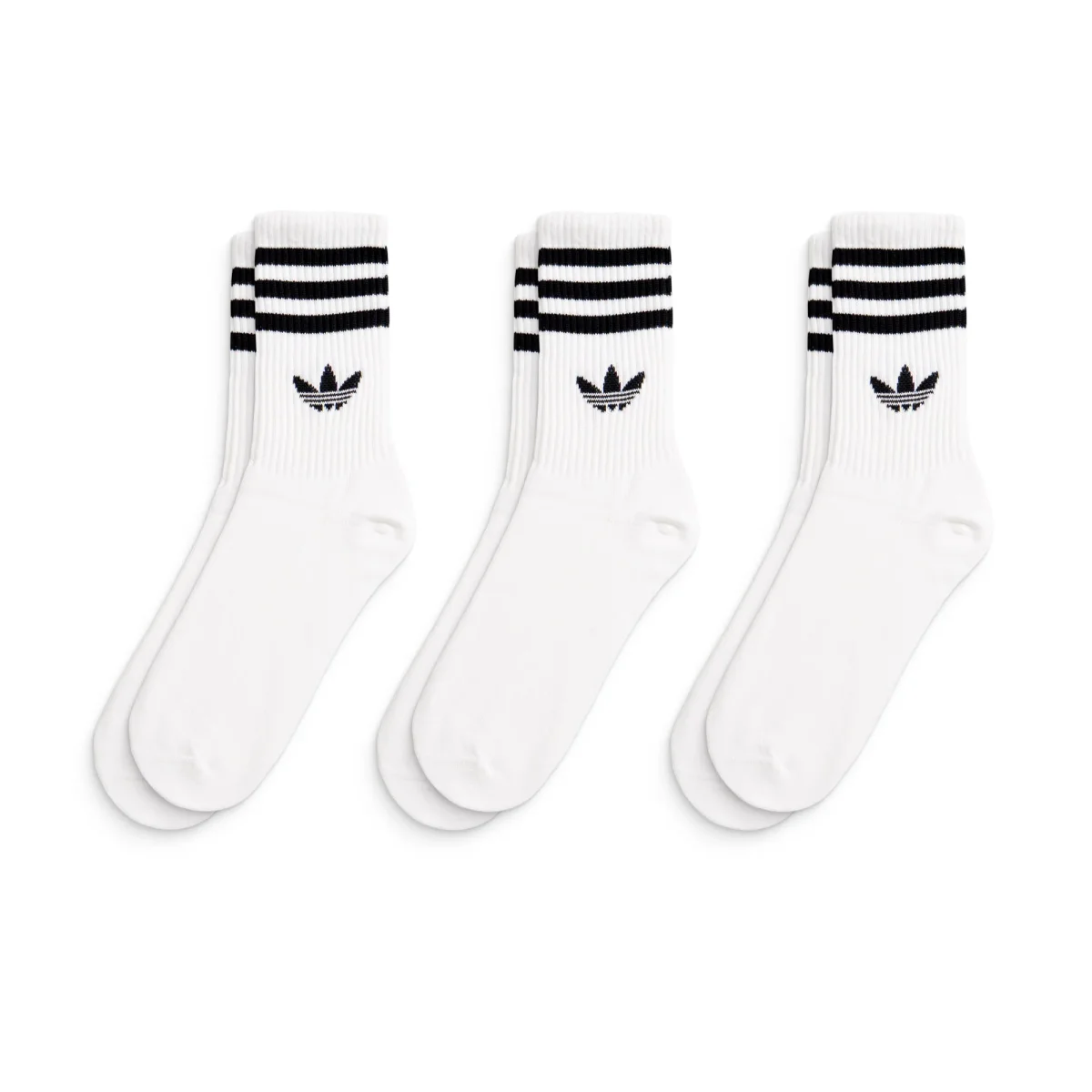 Adidas Originals 3S Crew S 3Pairs White/White/White