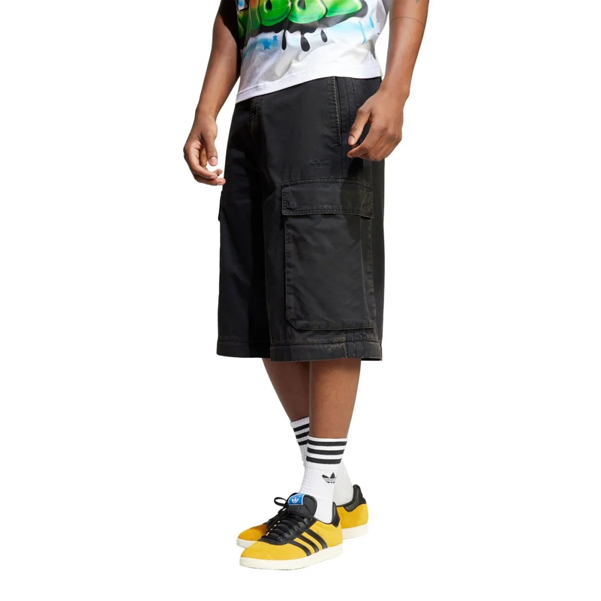 Adidas Originals Cargo Pants Black - Image 4