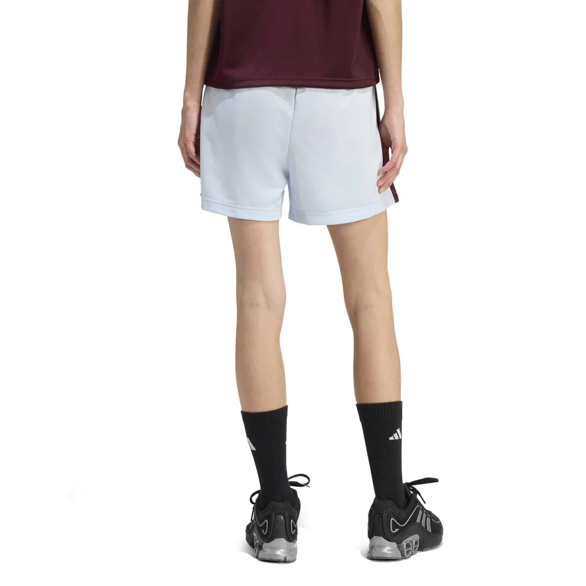 Adidas Originals Firebird Short Crystal Sky/Maroon - Image 3