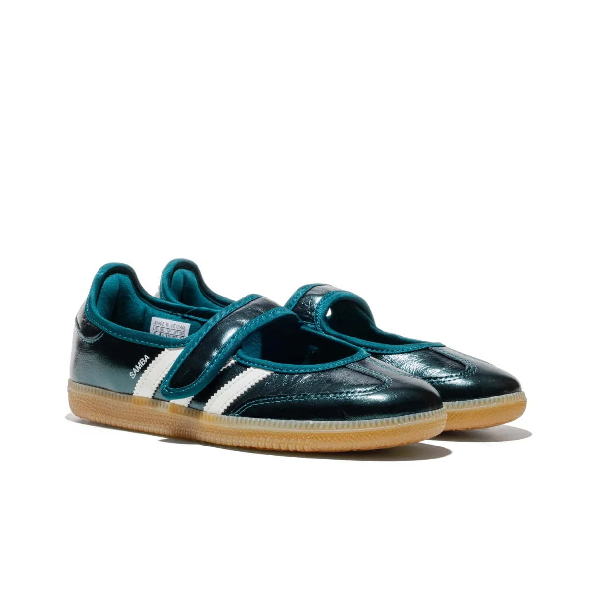 Adidas Originals Samba Jane W Rich Green/Off White/Gum - Image 4