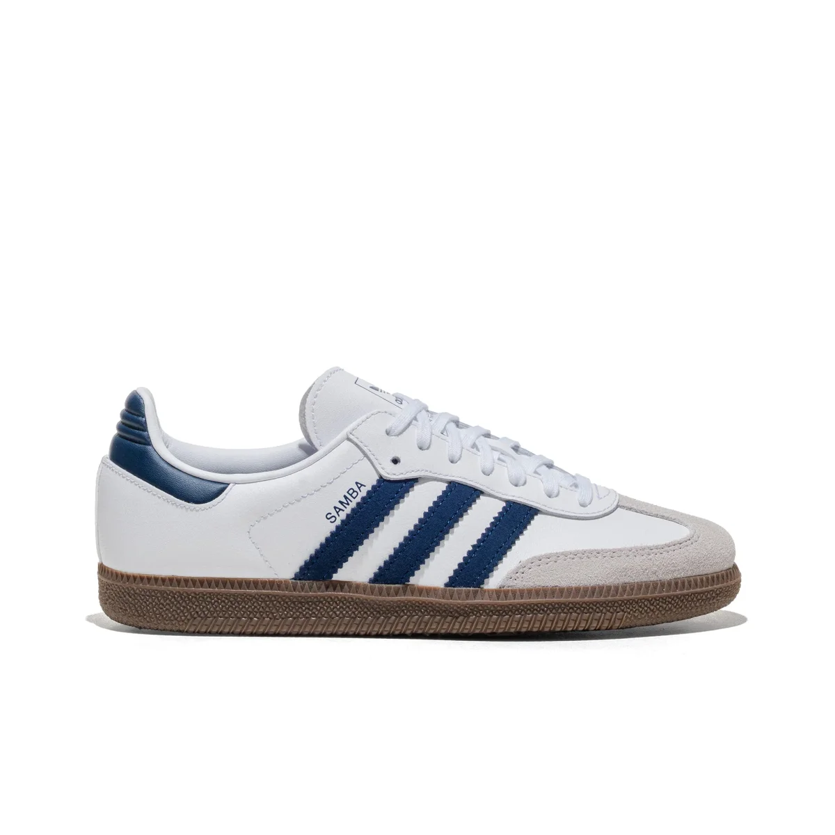 Adidas Originals Samba OG J Ftwr White/Night Indigo/Gum - Image 2