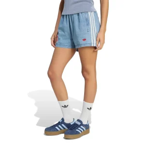 Adidas Originals Coca-Cola Denim Shorts Light Blue