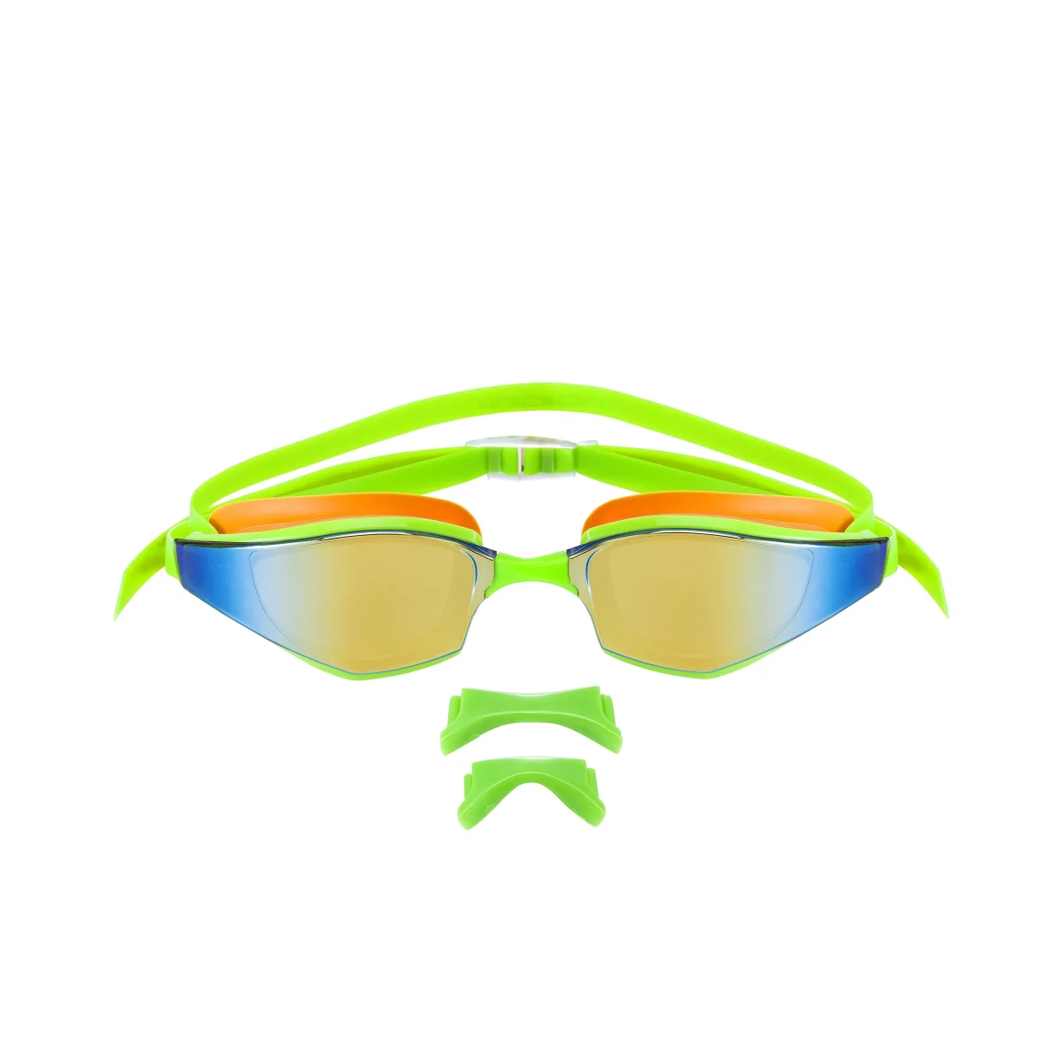 Óculos de Natação com Ponte Intercambiável Aquavision INDIGO Verde - Image 3