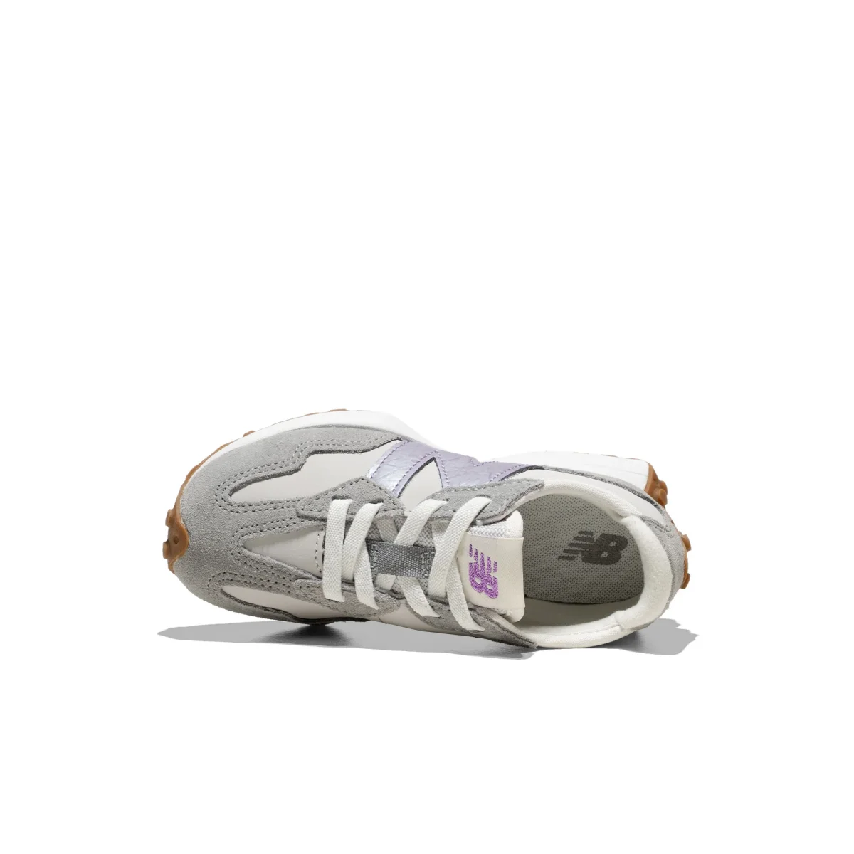 New Balance 327 Grey Matter/Candied Violet - Image 6
