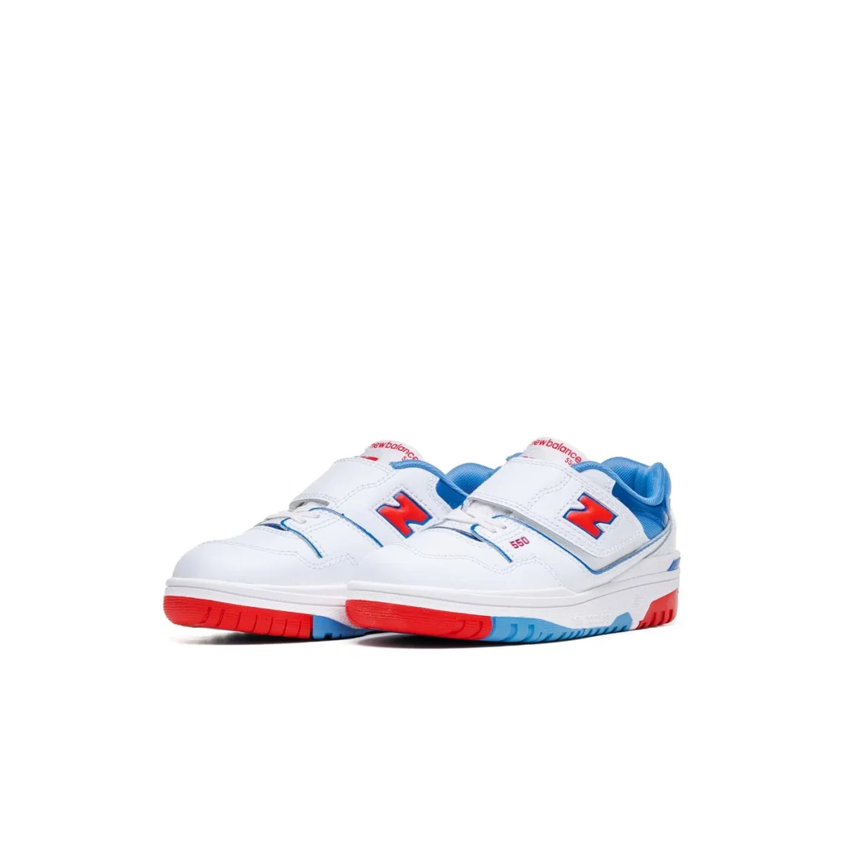 New Balance 550 White/True Red - Image 4