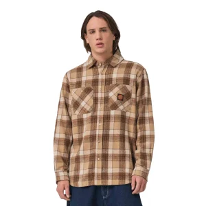 Santa Cruz Apex Shirt Brown Check