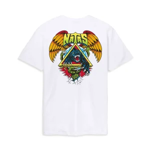 Santa Cruz Natas SC Panther Tee White