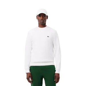 Lacoste Organic Cotton Sweatshirt White
