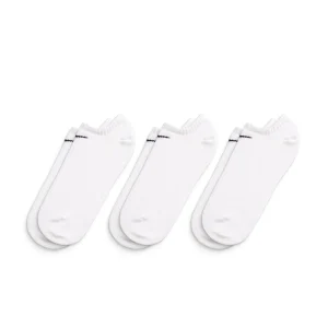 Nike Everyday Lightweight No-Show 3pr White/Black