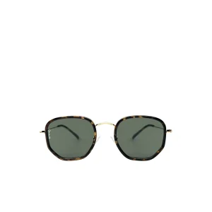 Otra Tate Sunglasses Tortoise/Green