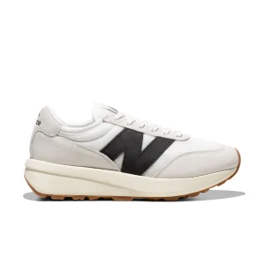 New Balance 370 Sea Salt/Black Cement